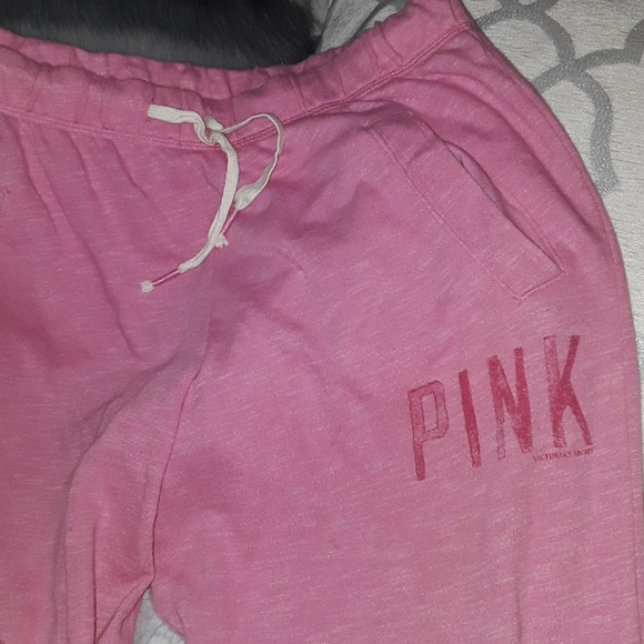 Pink Victoria Secret sweatpant & shirt bundle - Picture 2 of 8